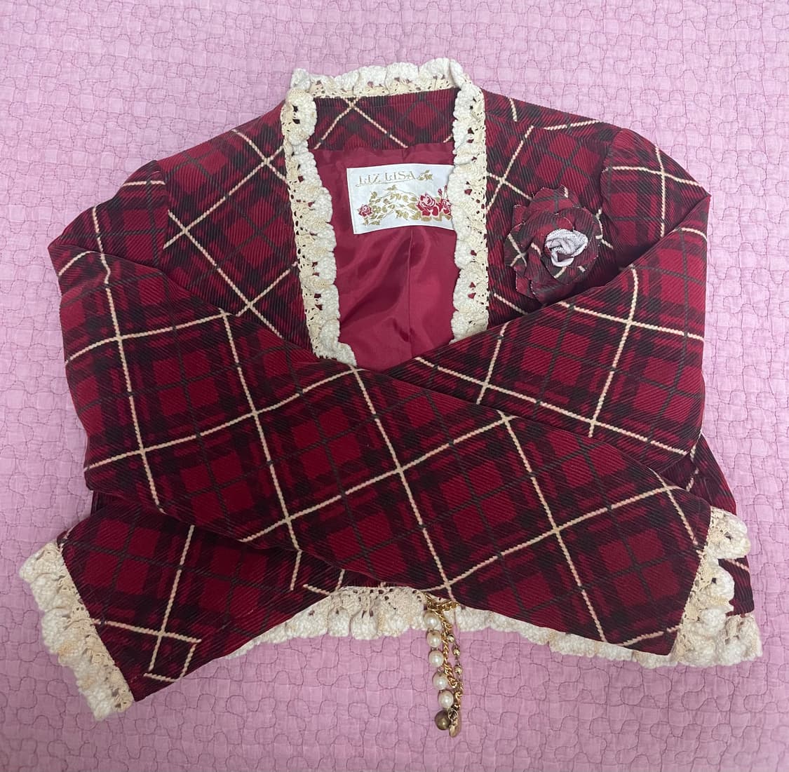 리즈리사 펑크 볼레로 자켓 상품이미지2