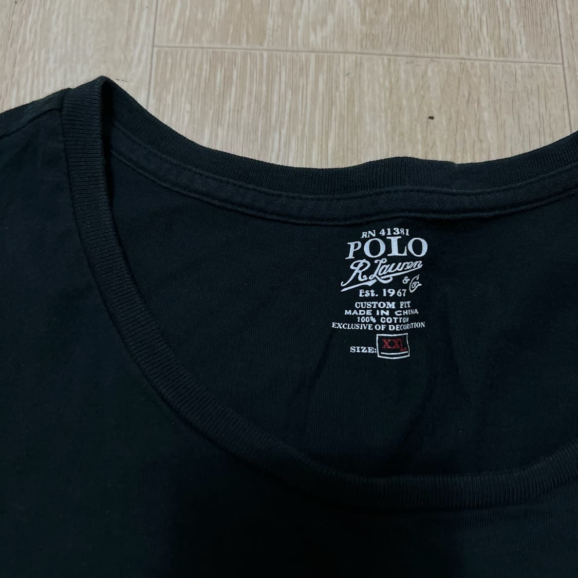 폴로 랄프로렌 남성 라운드 반팔티 XXL/110 상품이미지5