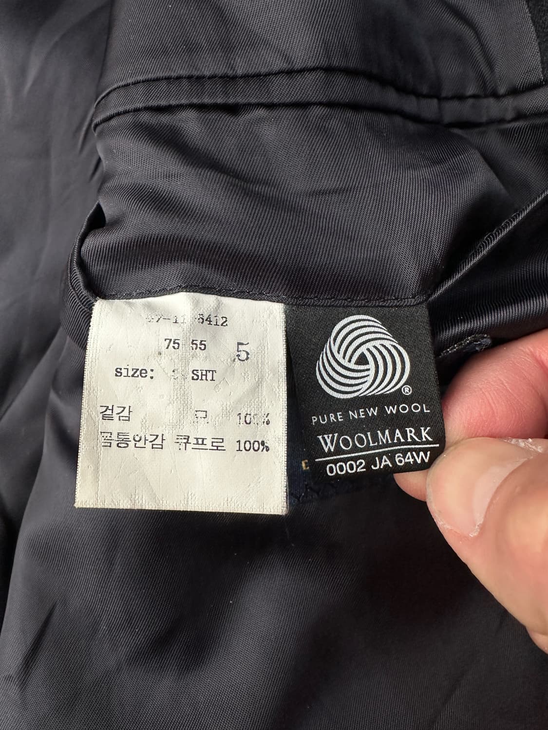 브룩스 브라더스 네이비 금장 블레이저 38S 상품이미지8