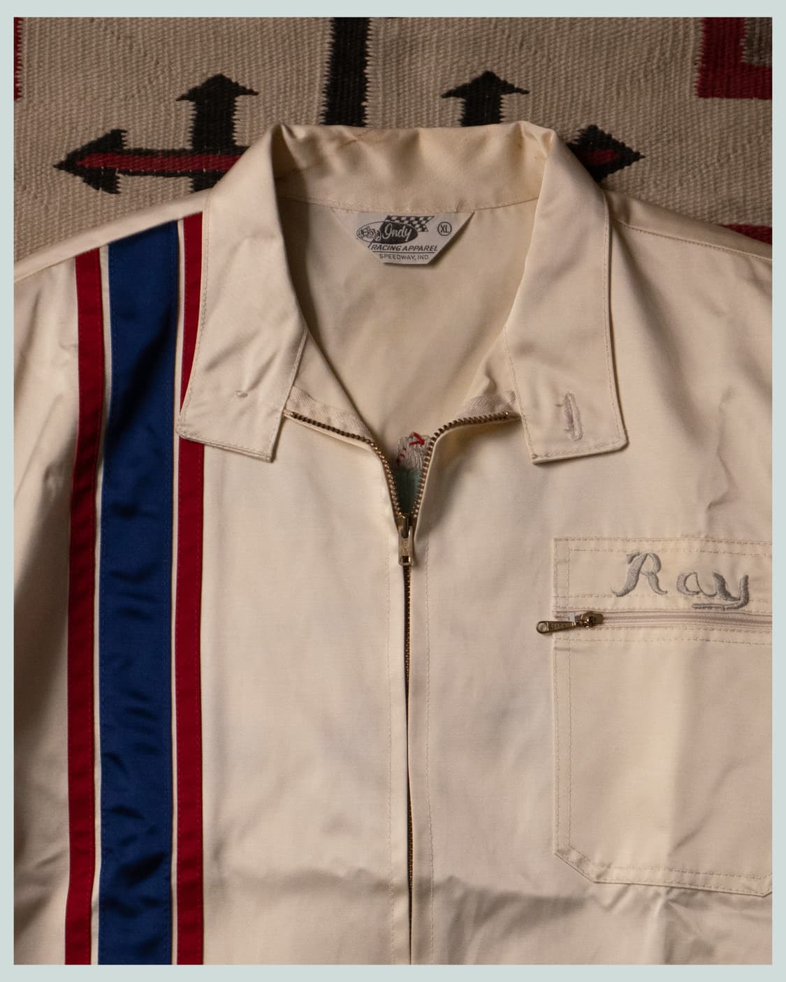 *50-60s Satin Car Club Racing Jacket  상품이미지6