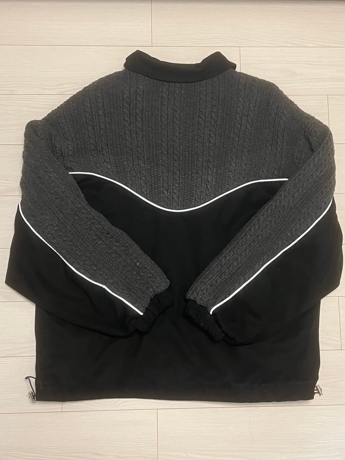 RSC 니트 바시티 자켓 상품이미지3