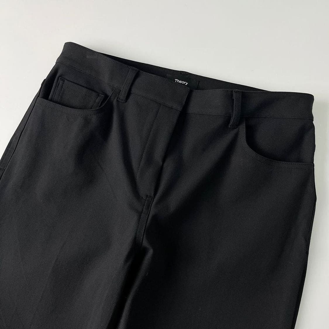 띠어리 24ss 세미 부츠컷 팬츠 PR1543 상품이미지2