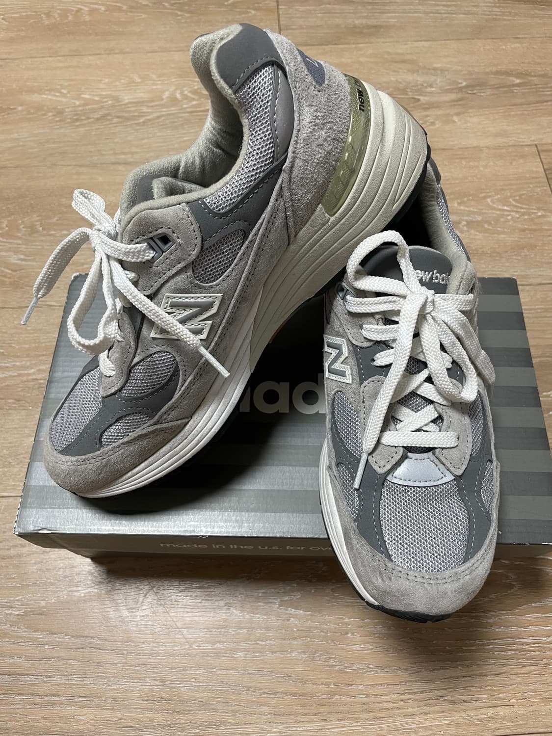 뉴발란스 992 메이드인usa 240 (m992gr) 상품이미지1