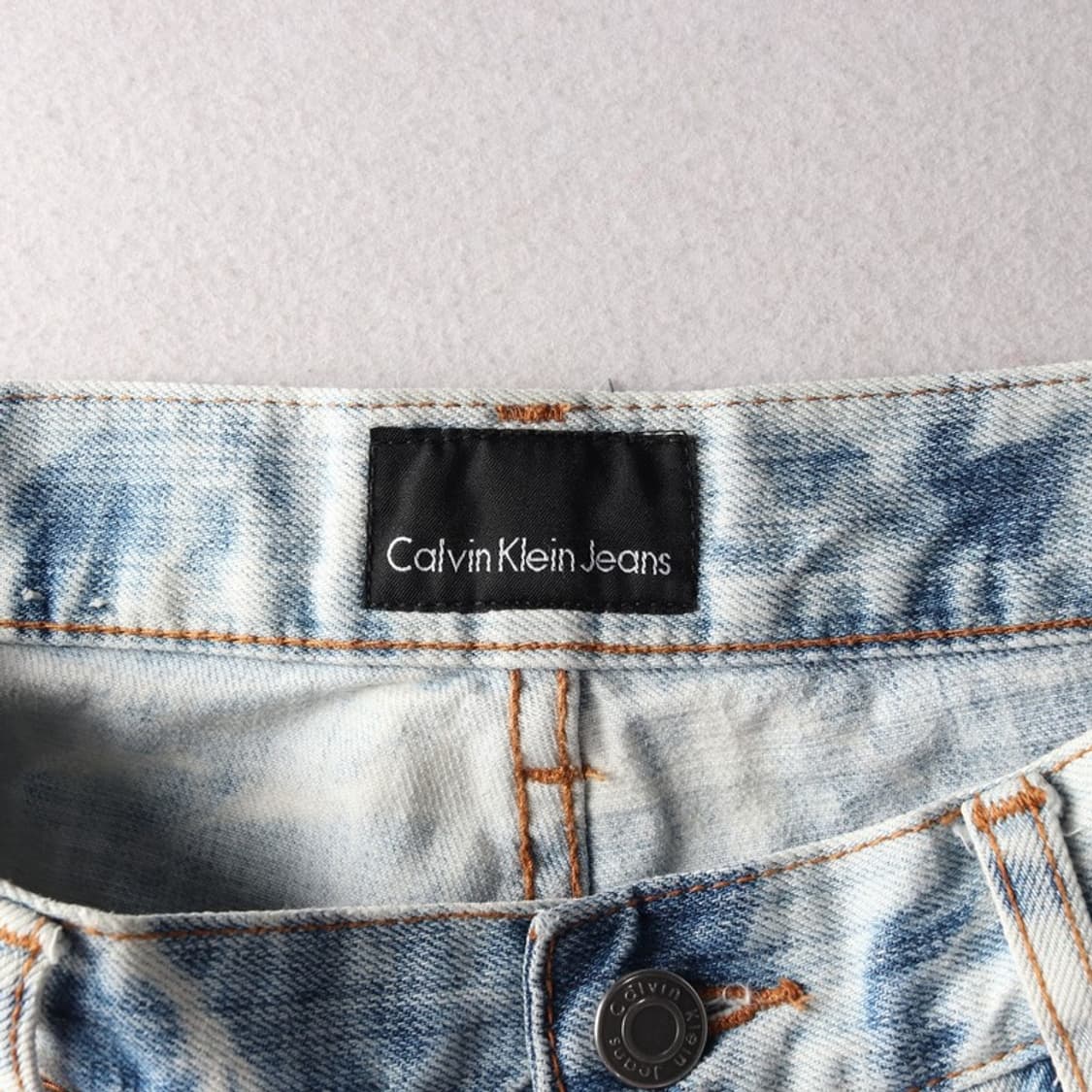 캘빈클라인 진스 워싱 데님팬츠 33 상품이미지6
