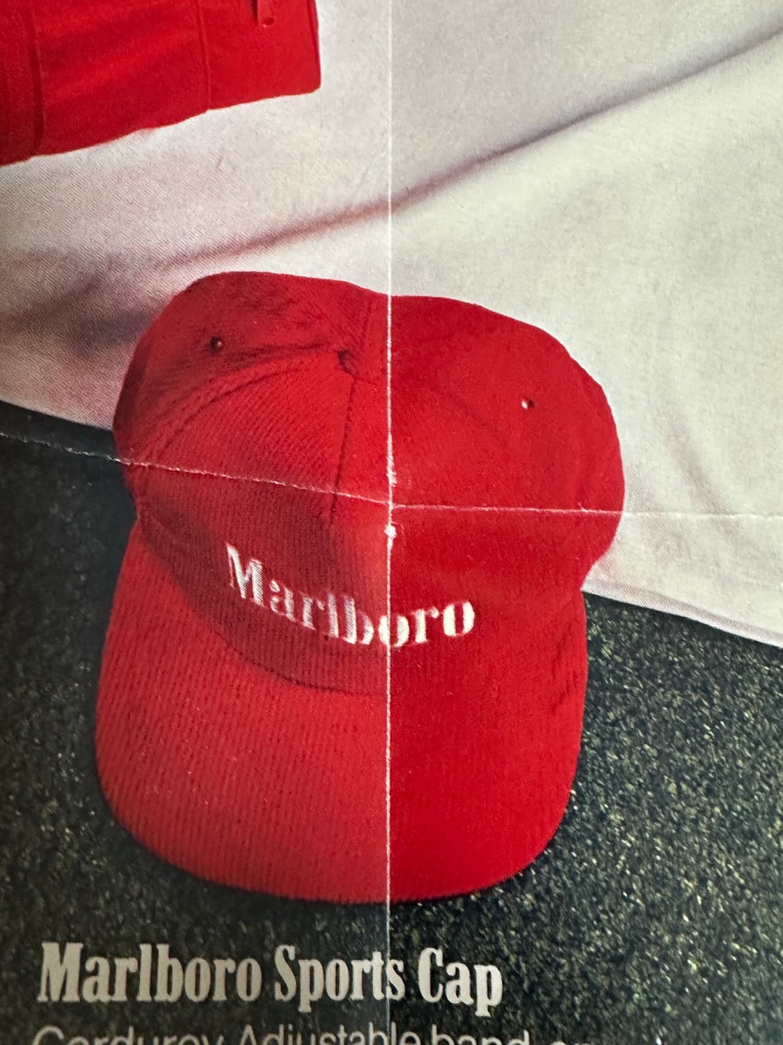 80s 말보로 코듀로이 캡 상품이미지1