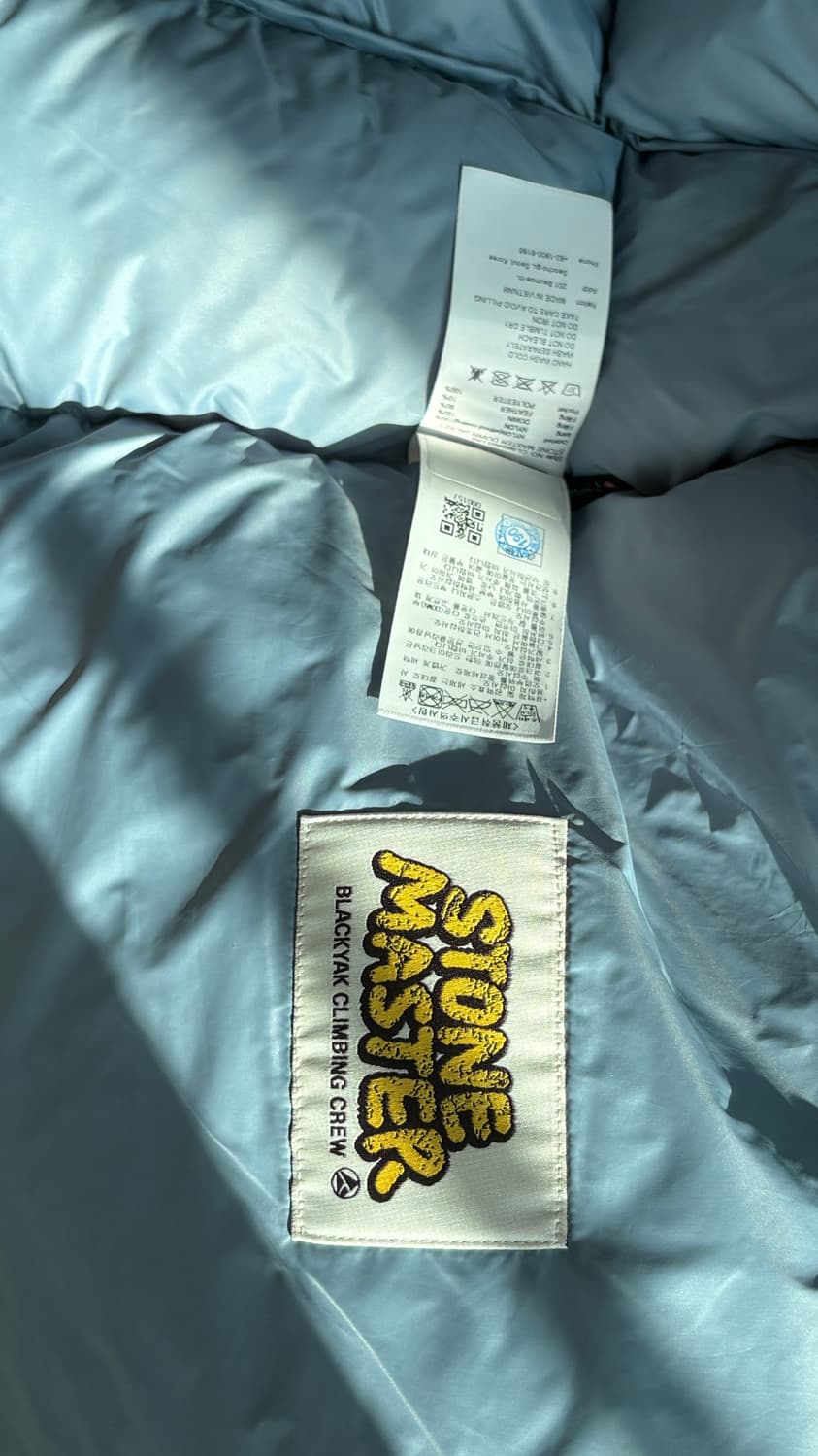 블랙야크 스톤마스터 패딩 105 어반블루 상품이미지7