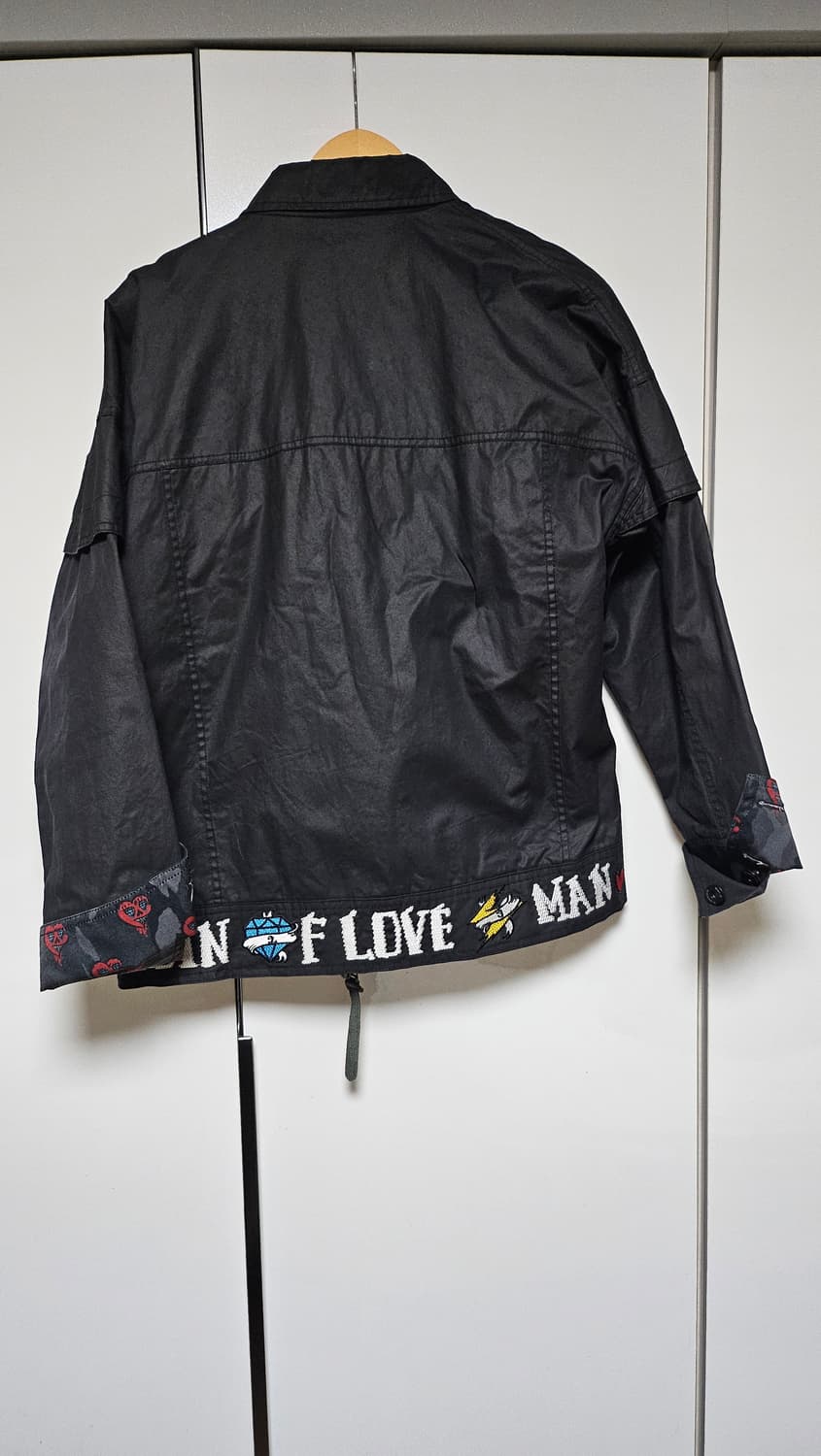 MAN.G 블랙 포인트 자켓 상품이미지3