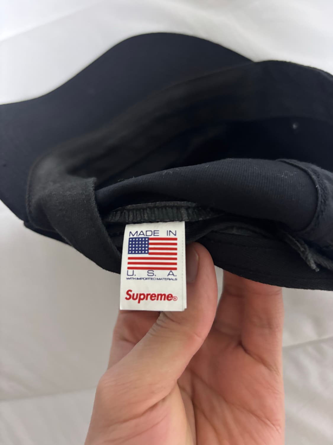 슈프림 워시드 치노 트윌 캠프캠 블랙 상품이미지3