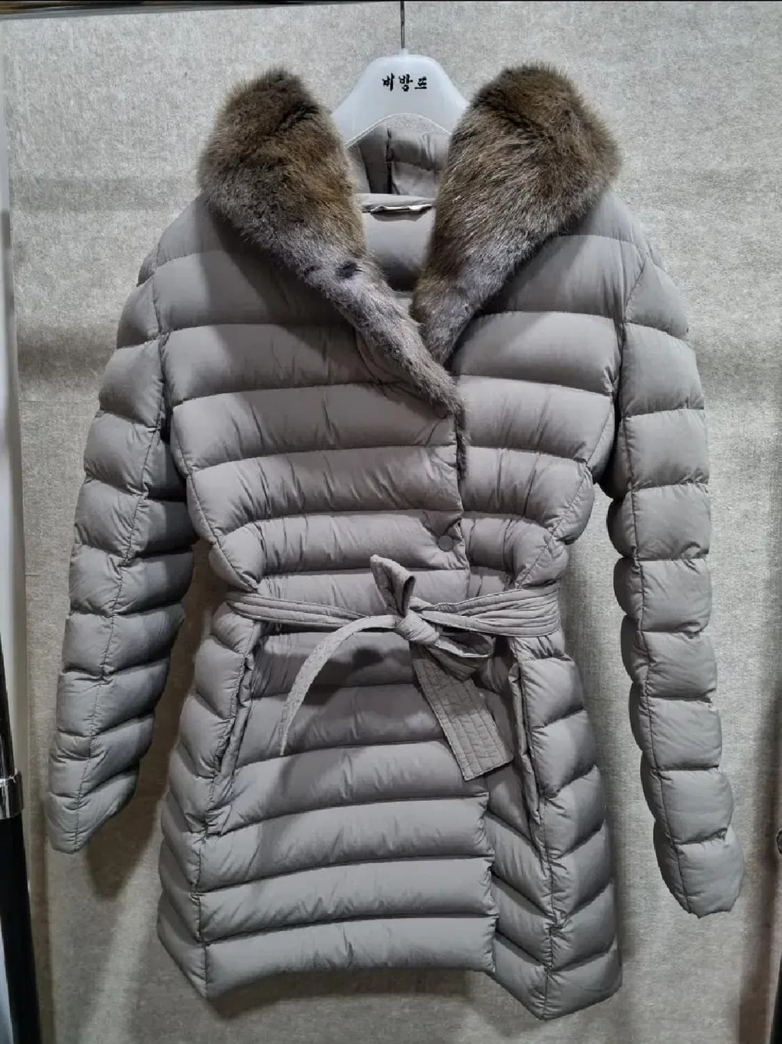 여성 55size 지고트 구스다운 자켓 상품이미지1