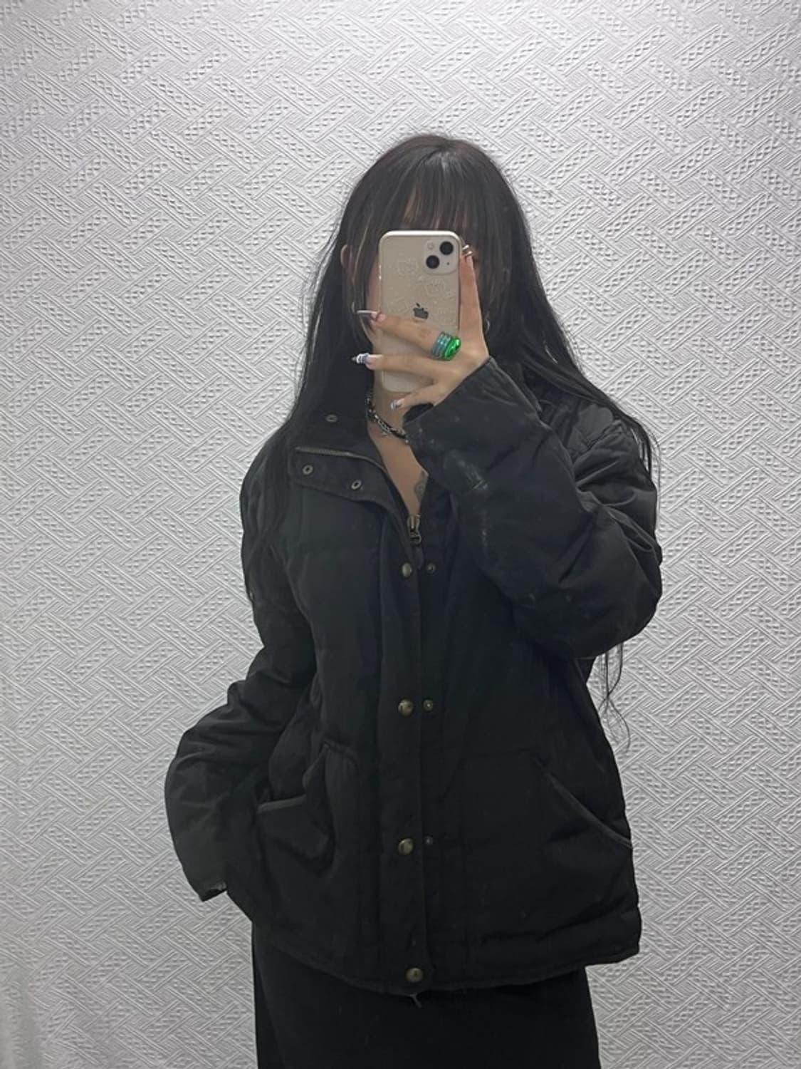 폴로 랄프로렌 모던 캐주얼 빈티지 코듀로이 카라 패딩 XXL C07925 상품이미지2