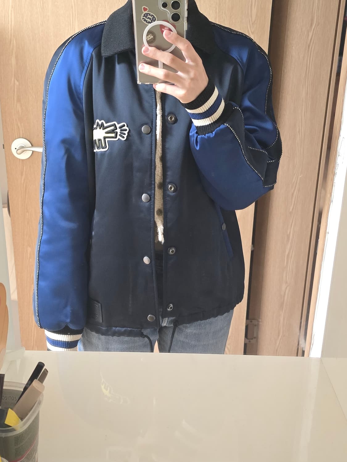 코치×키스해링 콜라보 스카쟌 상품이미지9
