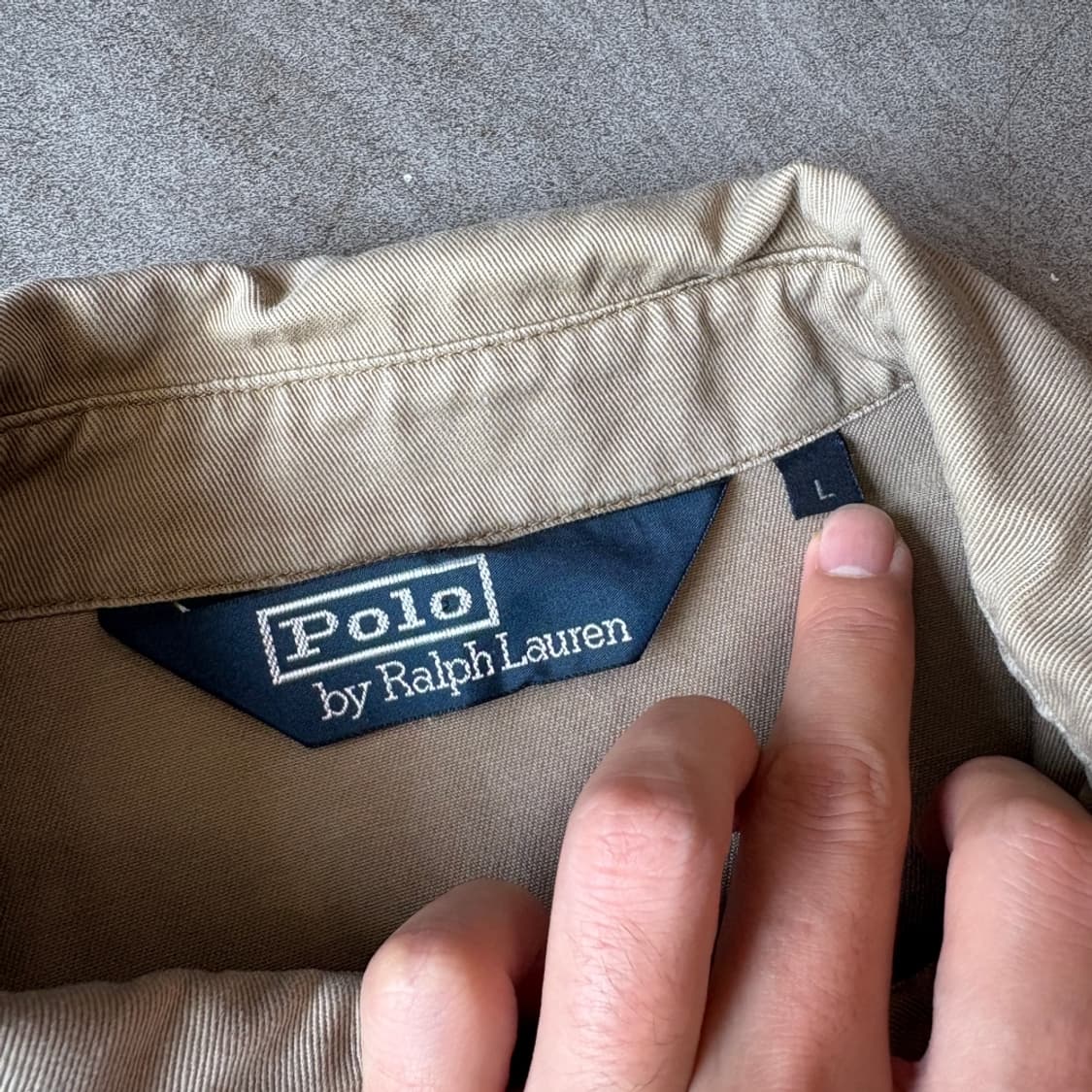 폴로 정품 베이지 스윙톱 자켓 상품이미지4
