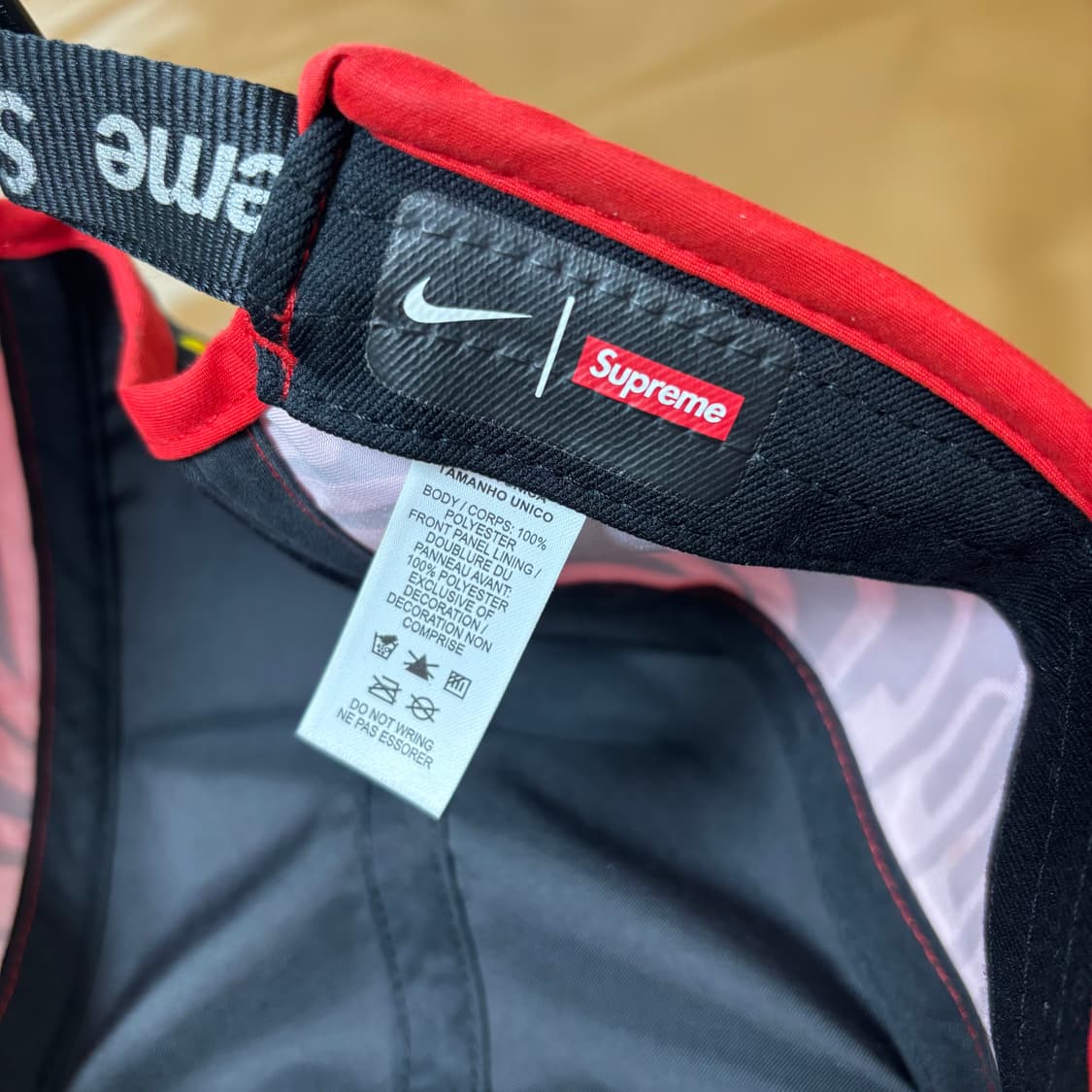 슈프림 나이키 에어맥스 러닝 캠프캡 모자 상품이미지7