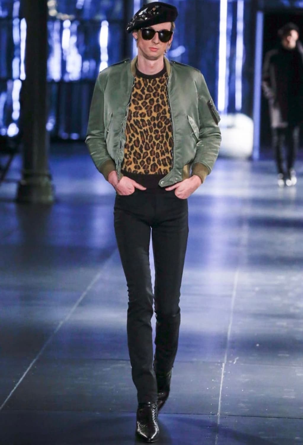 생로랑 퍼머넌트 봄버 자켓  상품이미지2