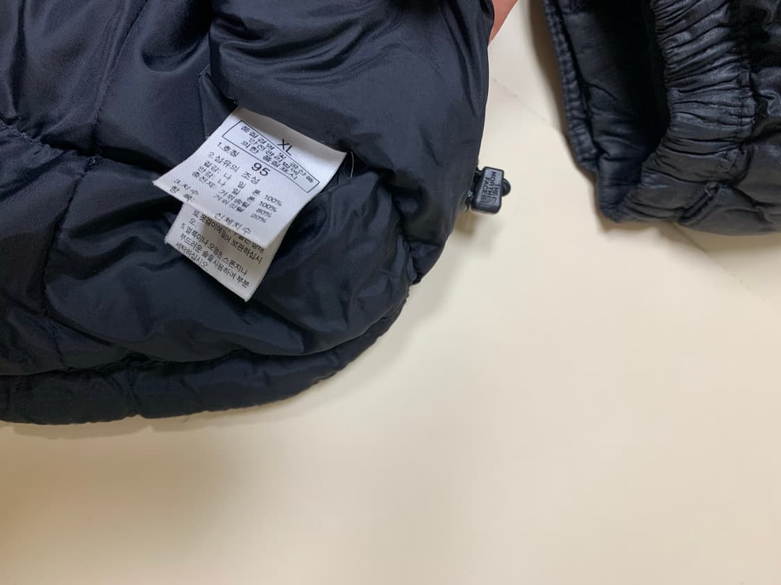[95] 노스페이스 우먼스 700 구스다운 눕시 블랙 패딩 상품이미지6