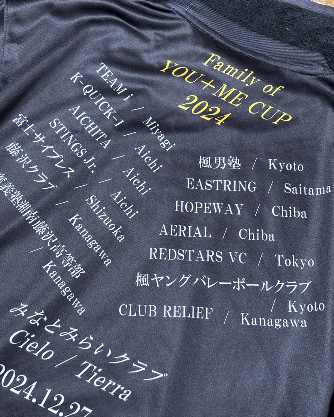 일본빈티지 2024 발리볼 페스타 져지 상품이미지6