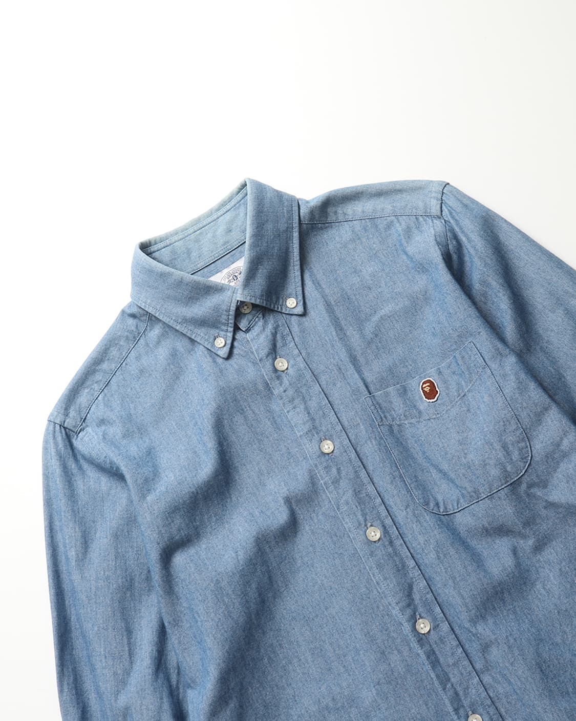 베이프 A BATHING APE Chambray Shirt 상품이미지5