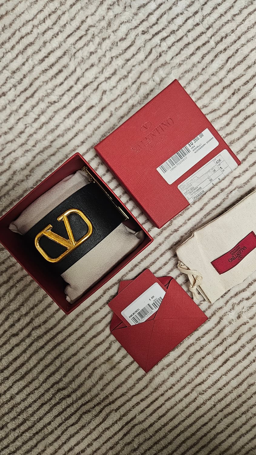 발렌티노 가죽팔찌 상품이미지5