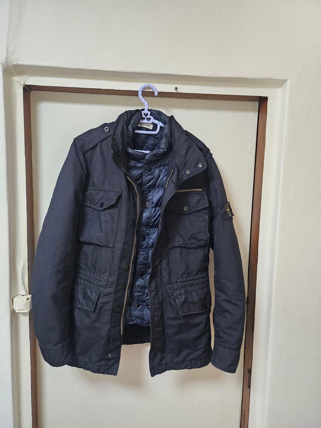 스톤아일랜드 데이비드tc 내피 패딩자켓 90(실사이즈95) 상품이미지1