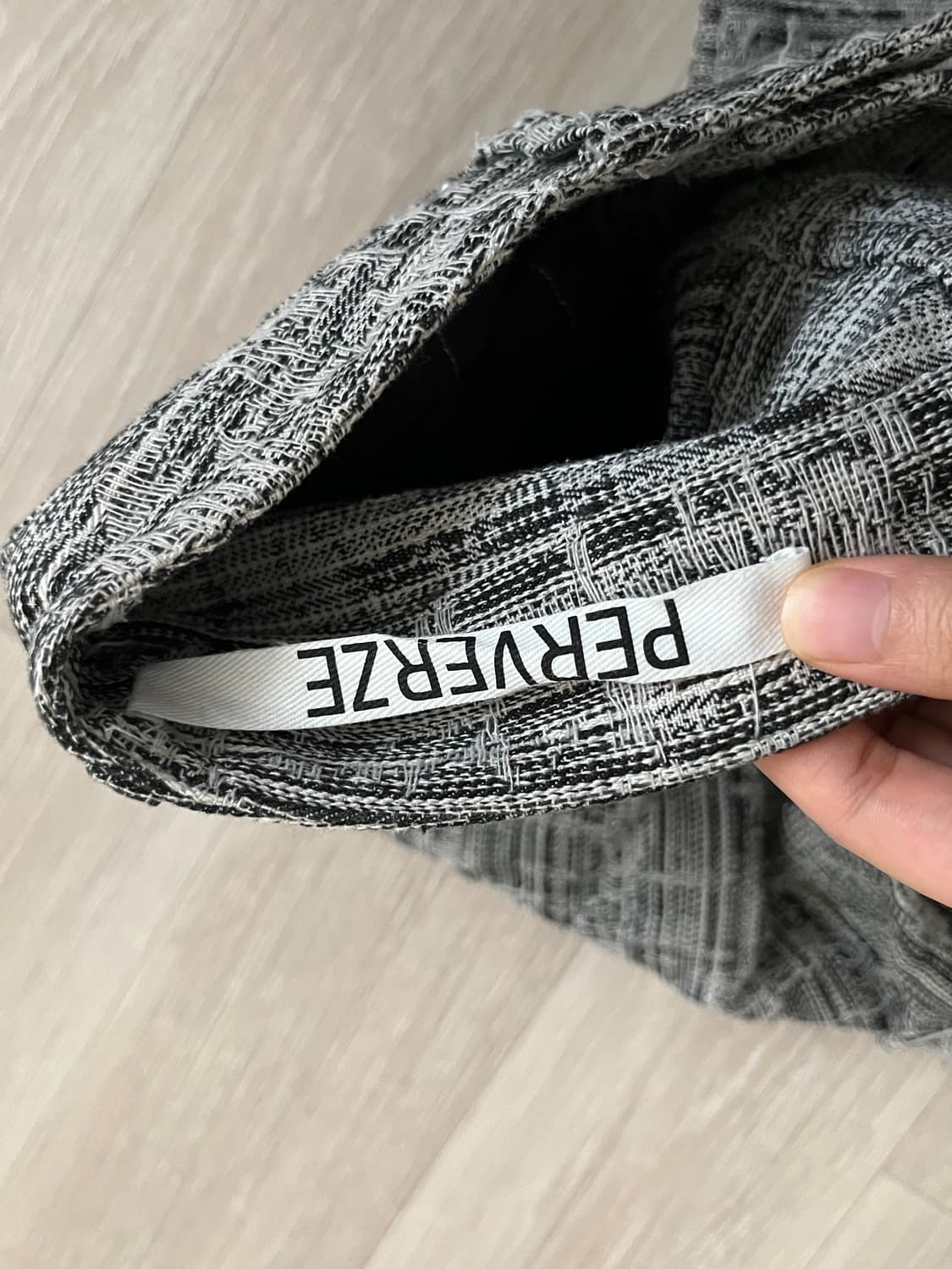 퍼버즈 perverze 스크래치드 자카드 팬츠 상품이미지8