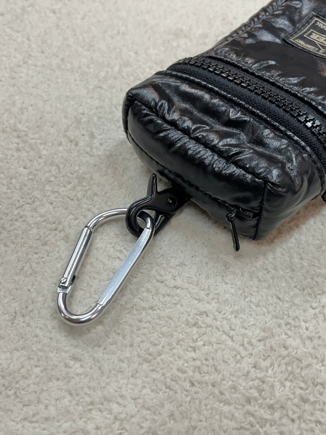 Porter 포터 글로시 파우치 지갑 블랙 상품이미지6