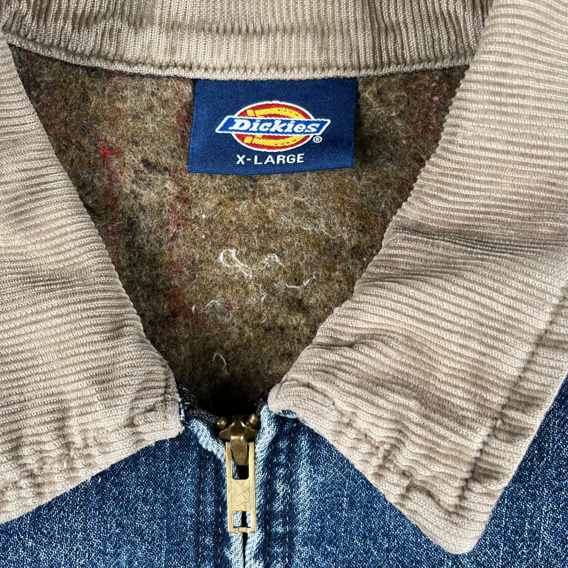 빈티지 디키즈 블랜킷 라인드 데님 자켓 상품이미지3