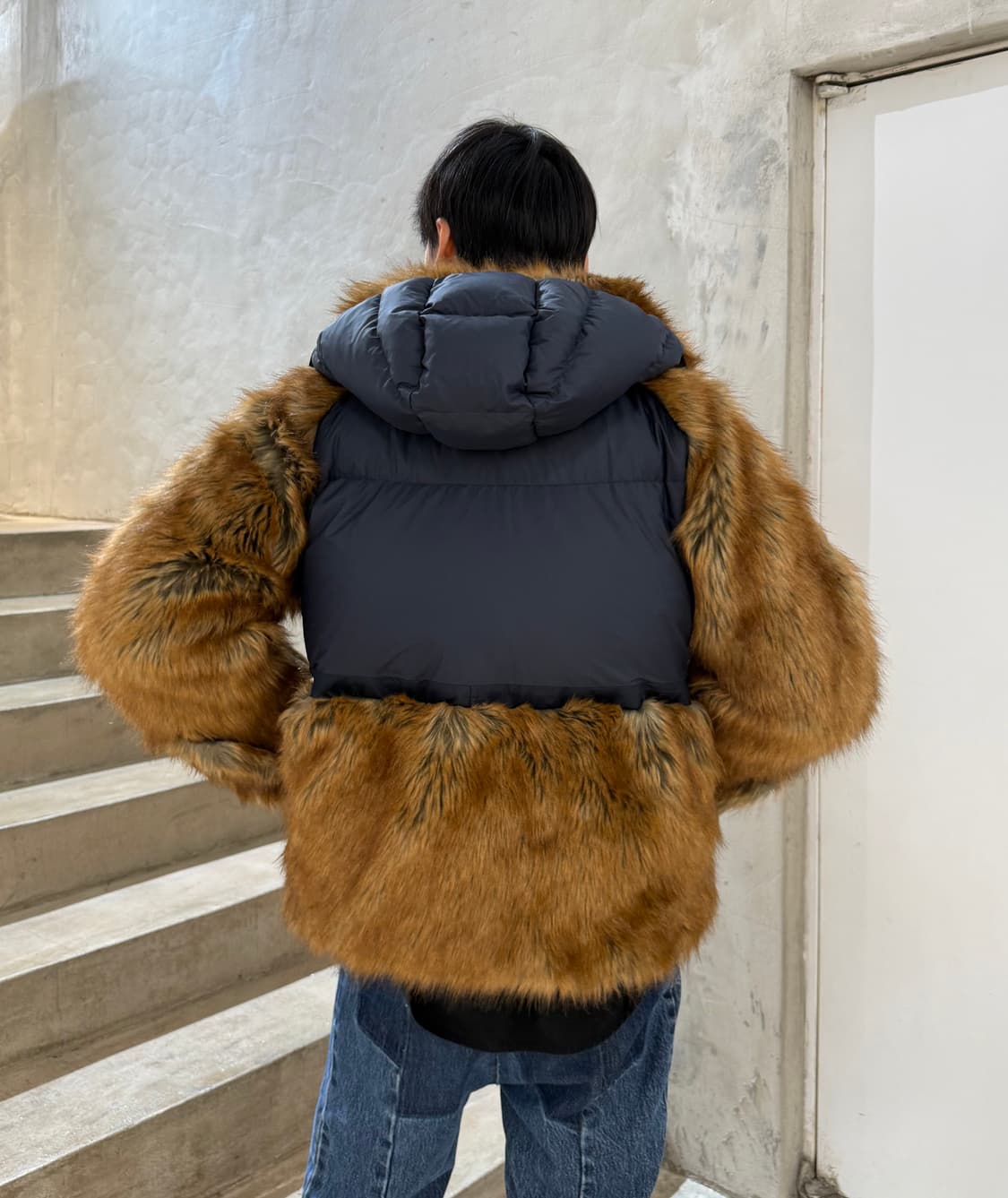 나이키 x 사카이 NRG 퍼 다운 재킷 상품이미지4