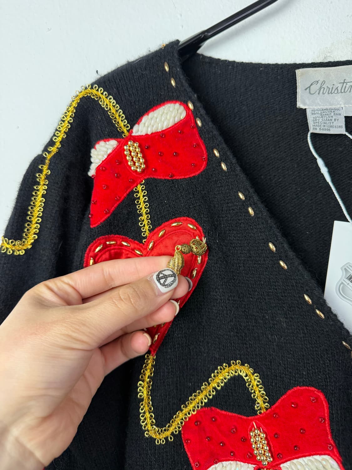 Christine 랩 니트 상품이미지4