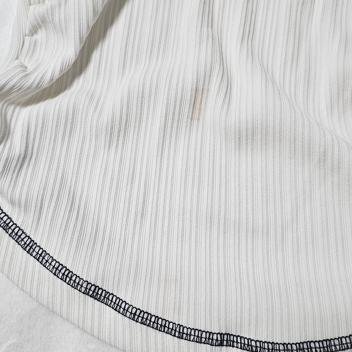 플리즈노팔로우 플노팔 다나탑 화이트 반팔티셔츠 상품이미지2