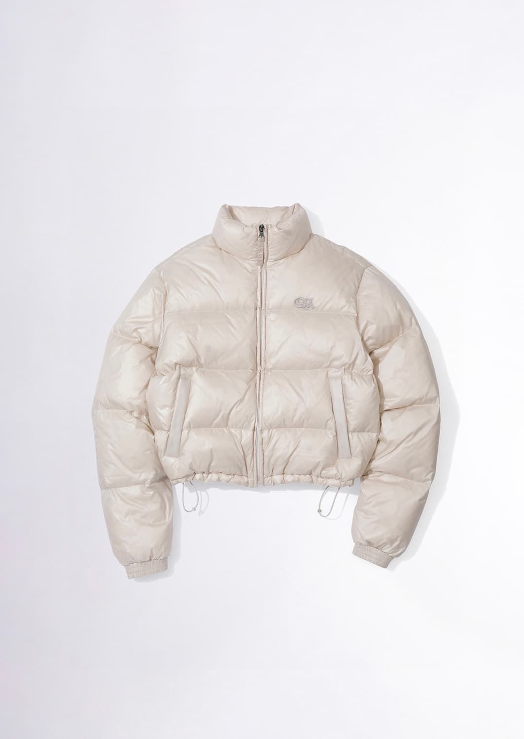 스컬프터  패딩 104 Cropped Puffer Down Pearl 상품이미지3