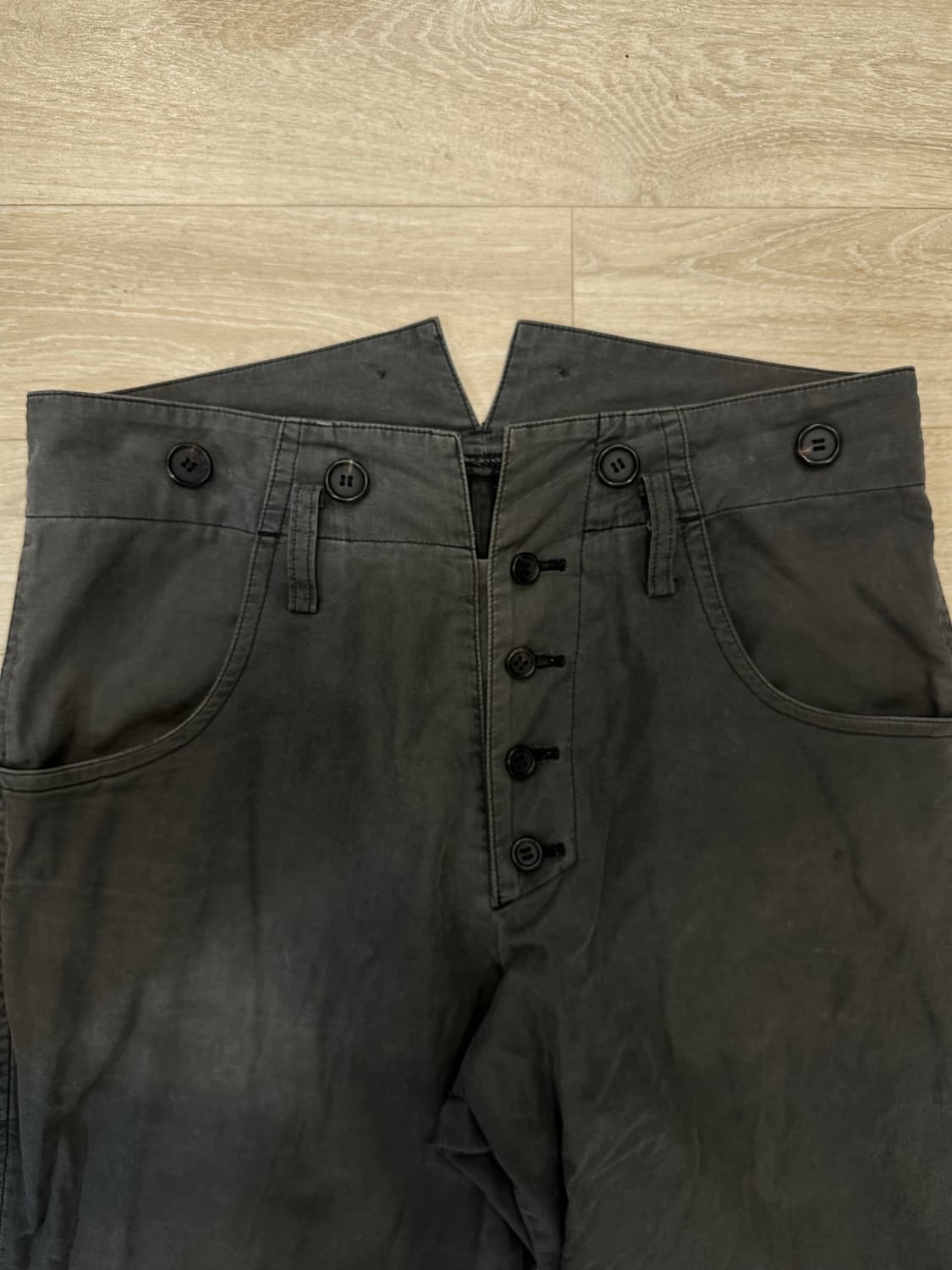 요지야마모토 서스펜더 팬츠 상품이미지3