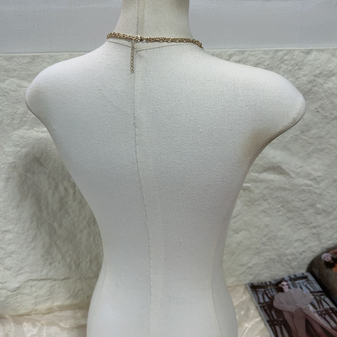 빈티지 레이어드 쿠바체인 목걸이 상품이미지3