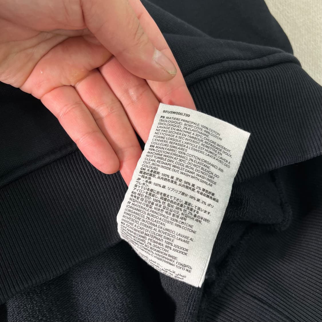 100 아미 스몰로고 하트 와펜 후드티  상품이미지5