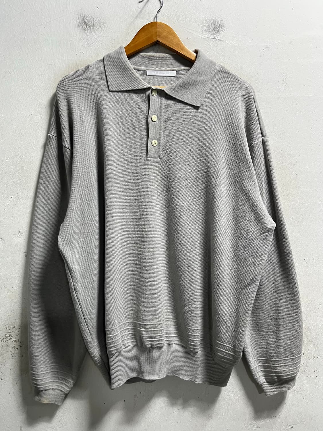 105-110 TATEMODERN 루즈핏 스판 긴팔 니트 정품 상품이미지1