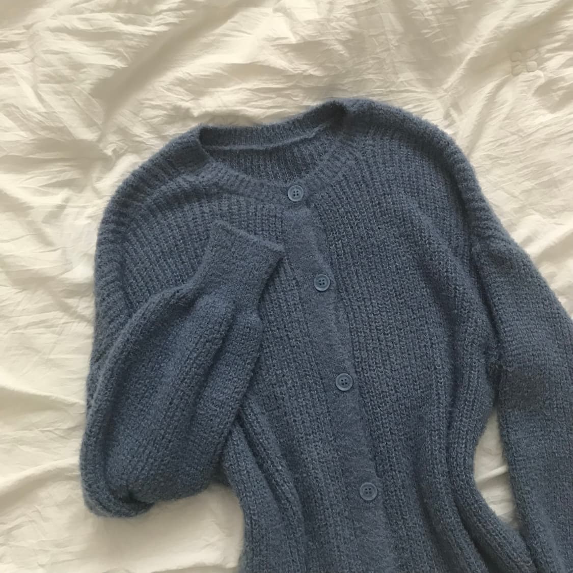 일본 빈티지 울 니트 가디건 상품이미지2