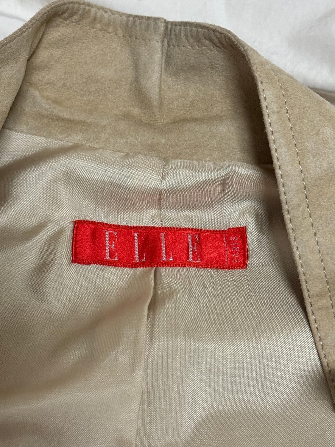 엘르 스웨이드 자켓 상품이미지4