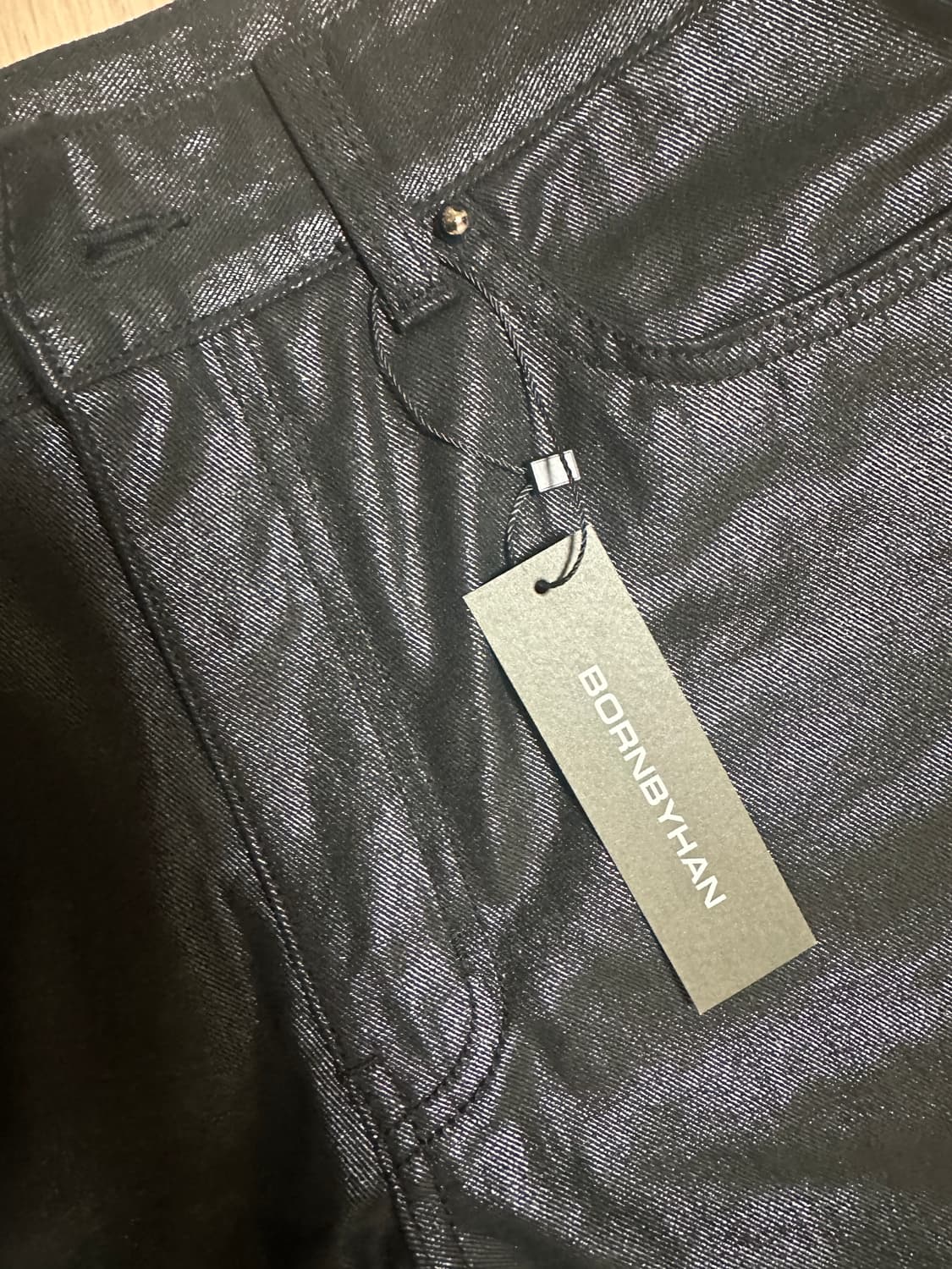 Bornbyhan  부츠컷 왁스 진 상품이미지4