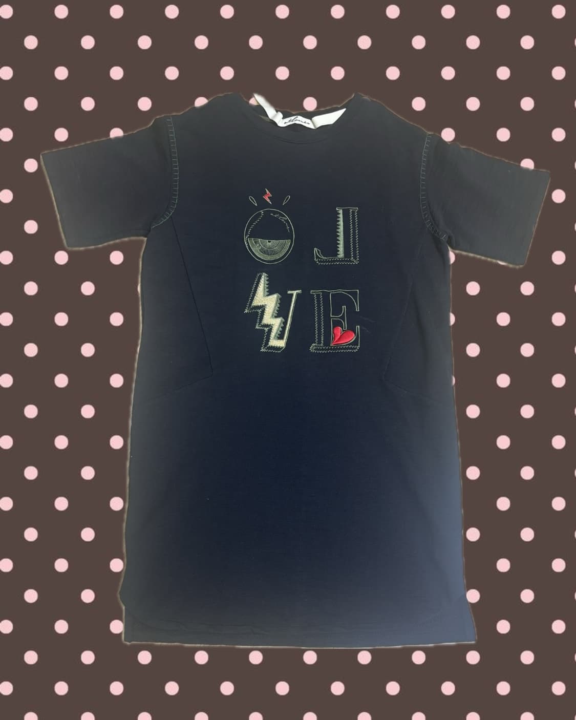 엣코너 자수 원피스 상품이미지1