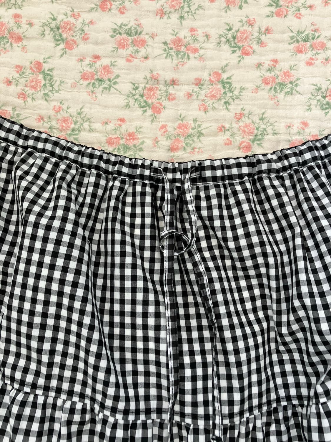 빈티지 모리걸 체크 스커트 1088 모리걸 y2k 스트릿 갸루 펑키 일본 상품이미지5