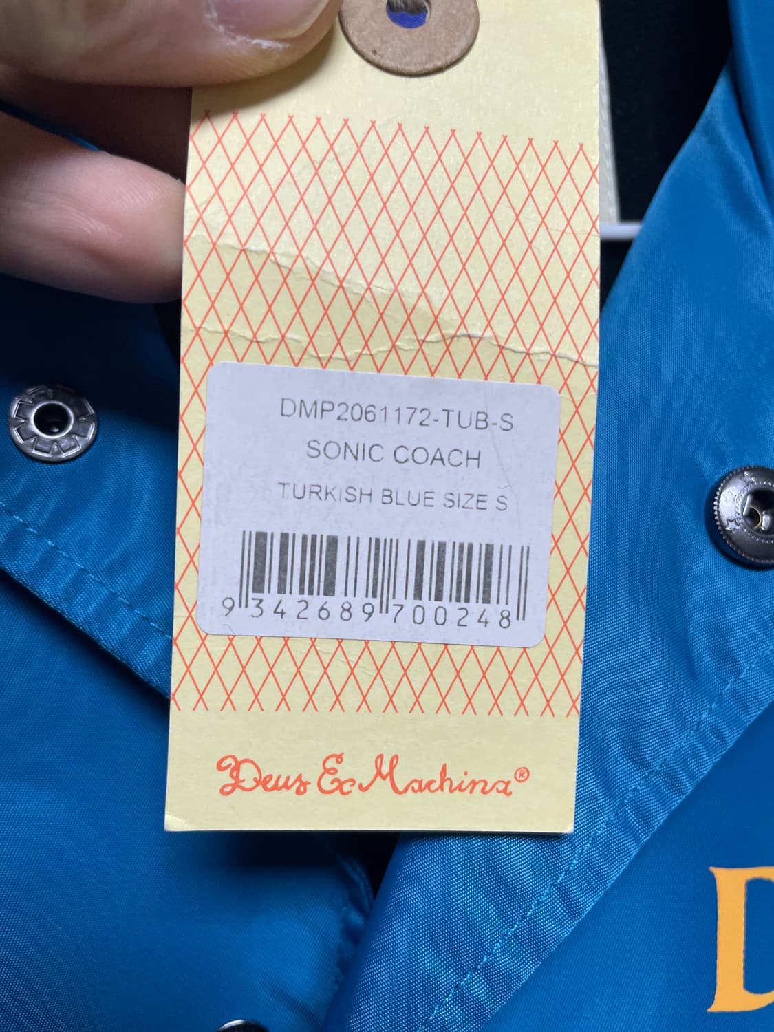 데우스 소닉 코치자켓 95-100사이즈 5만원 상품이미지3