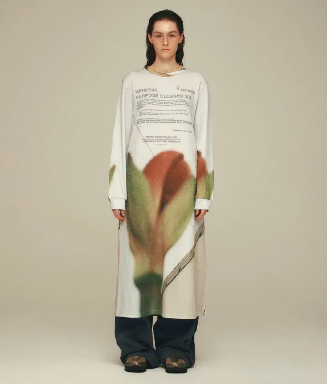 seen 씬 플라워 니트 원피스 상품이미지1