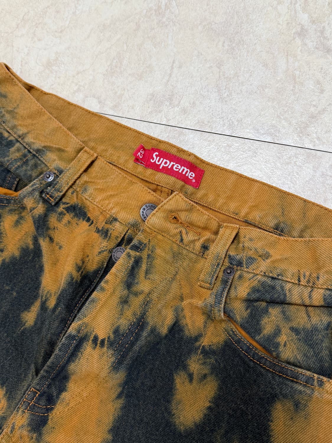 Supreme Regular Jean dyed rust  상품이미지2