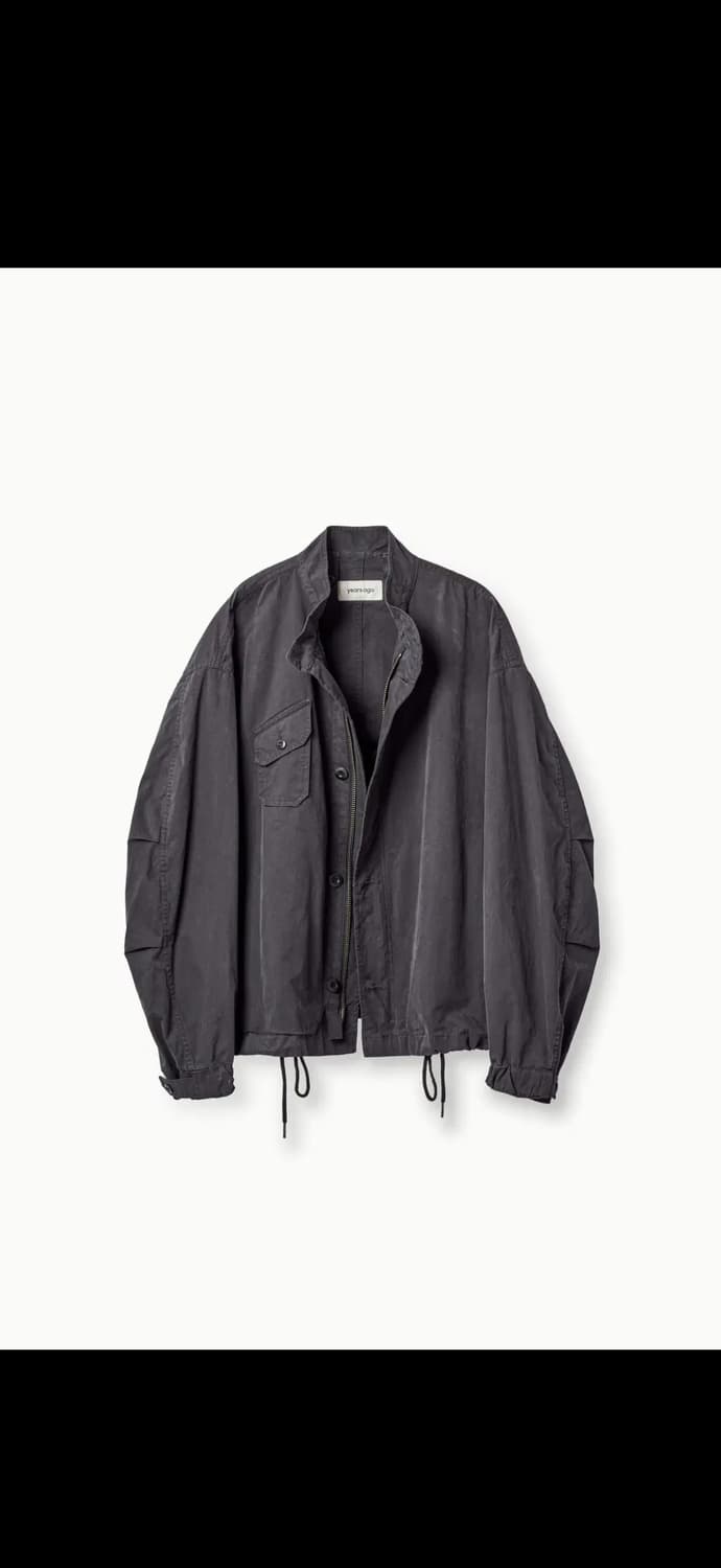 (새상품)이얼즈어고 워시드 랜드파카 차콜 2(m)사이즈 상품이미지1