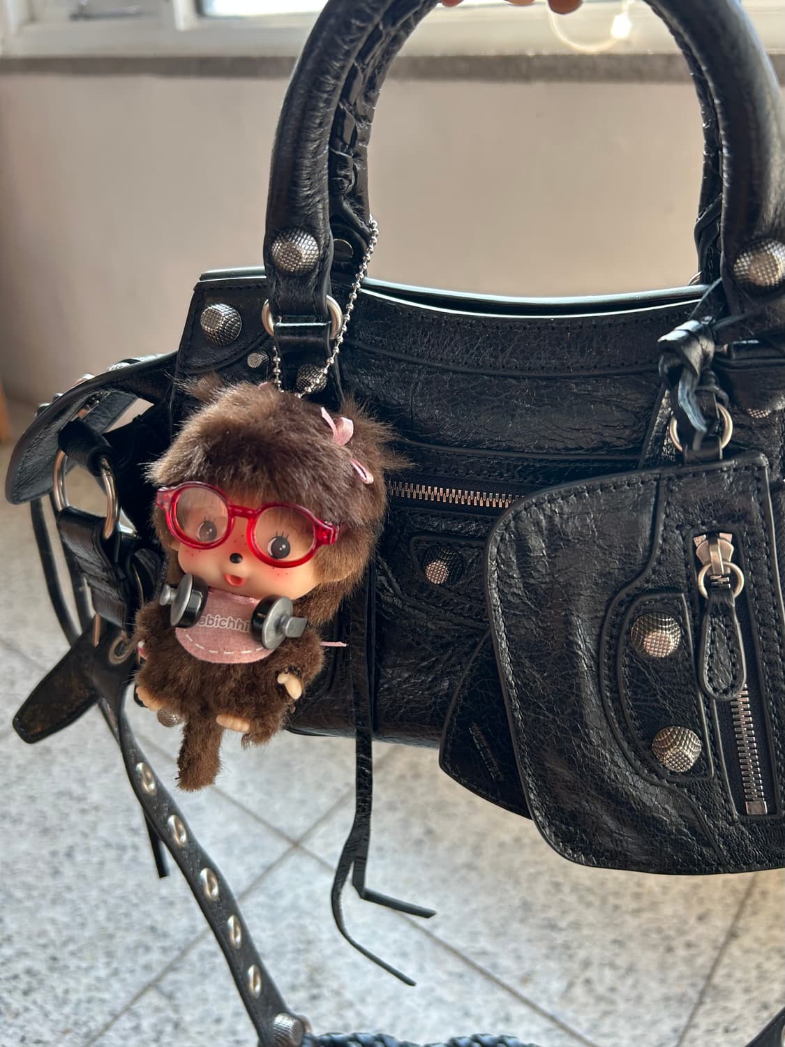 (17)커스텀💕[정품 몬치치 · 베비치치 SS 여아 걸 빅헤드 키링] 상품이미지8