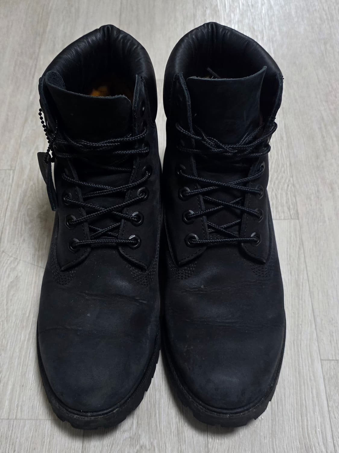 팀버랜드 6인치 프리미엄 블랙 부츠(260~265) 상품이미지2