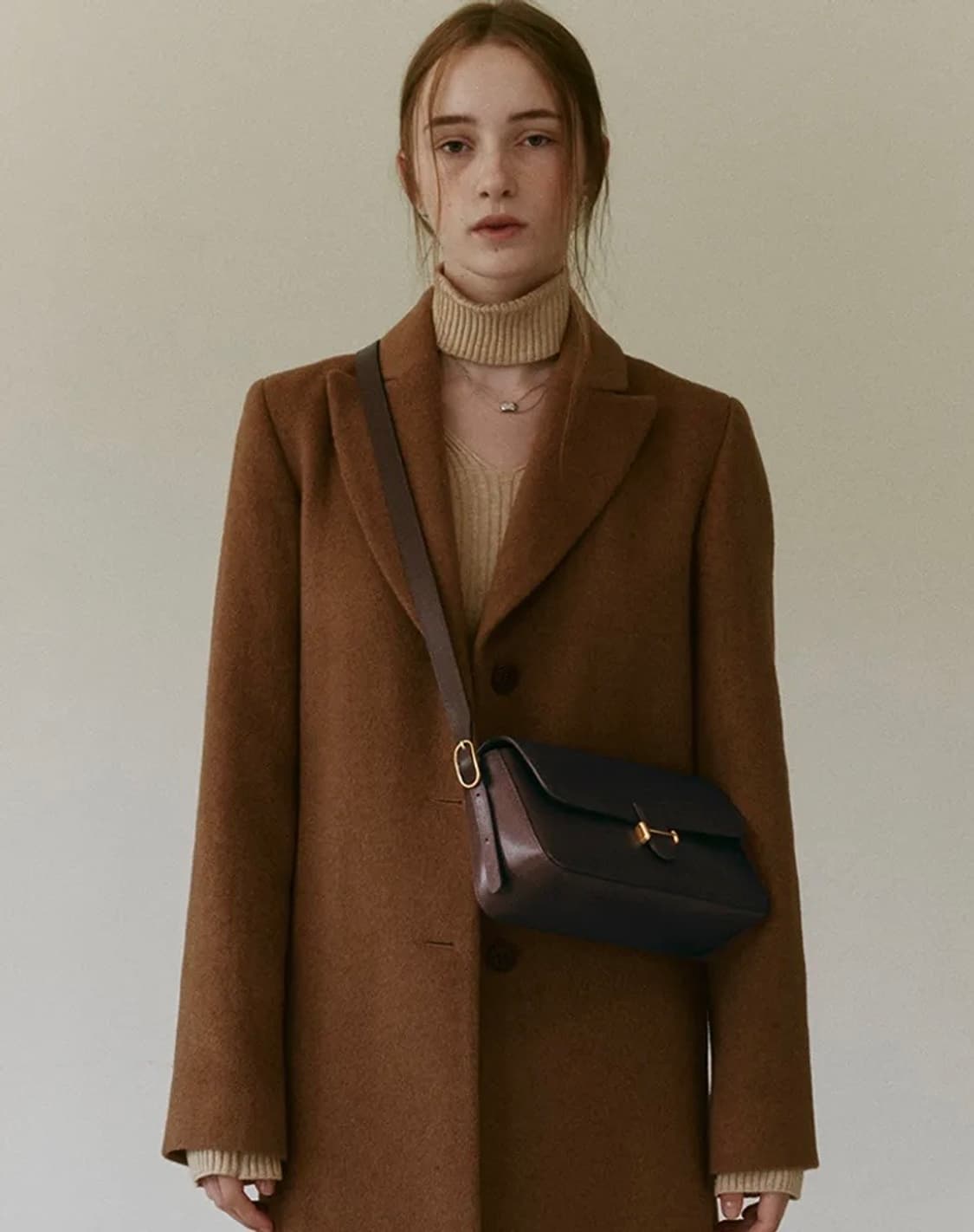 [새상품] 드메리엘 베티백 탄브라운 Demeriel 상품이미지1