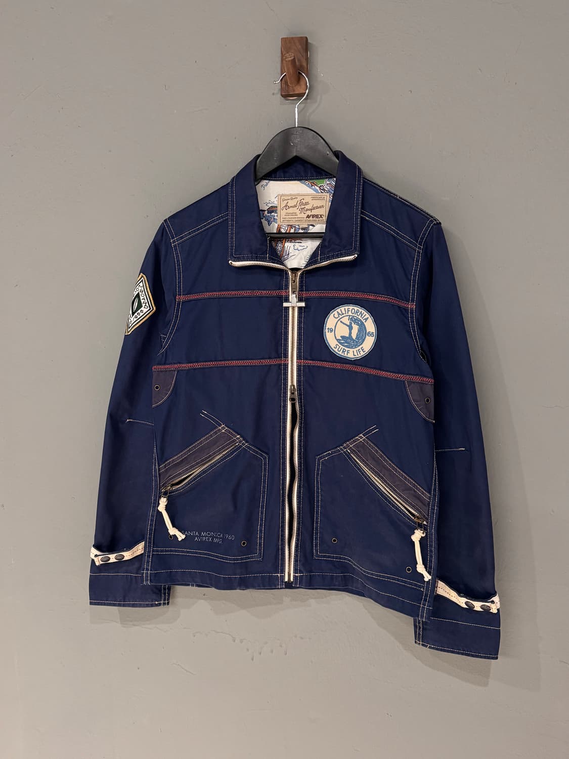 아비렉스 밀리터리 산타모니카 투웨이 자켓 상품이미지2