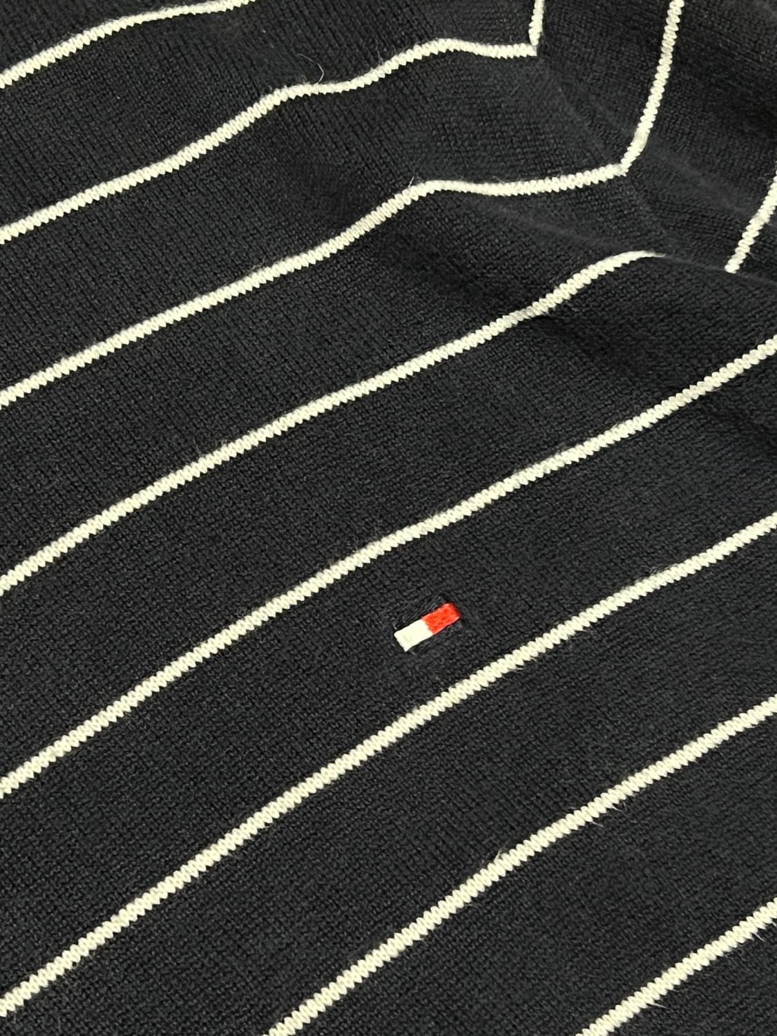 타미힐피거 스트라이프 니트 XL 네이비  상품이미지5
