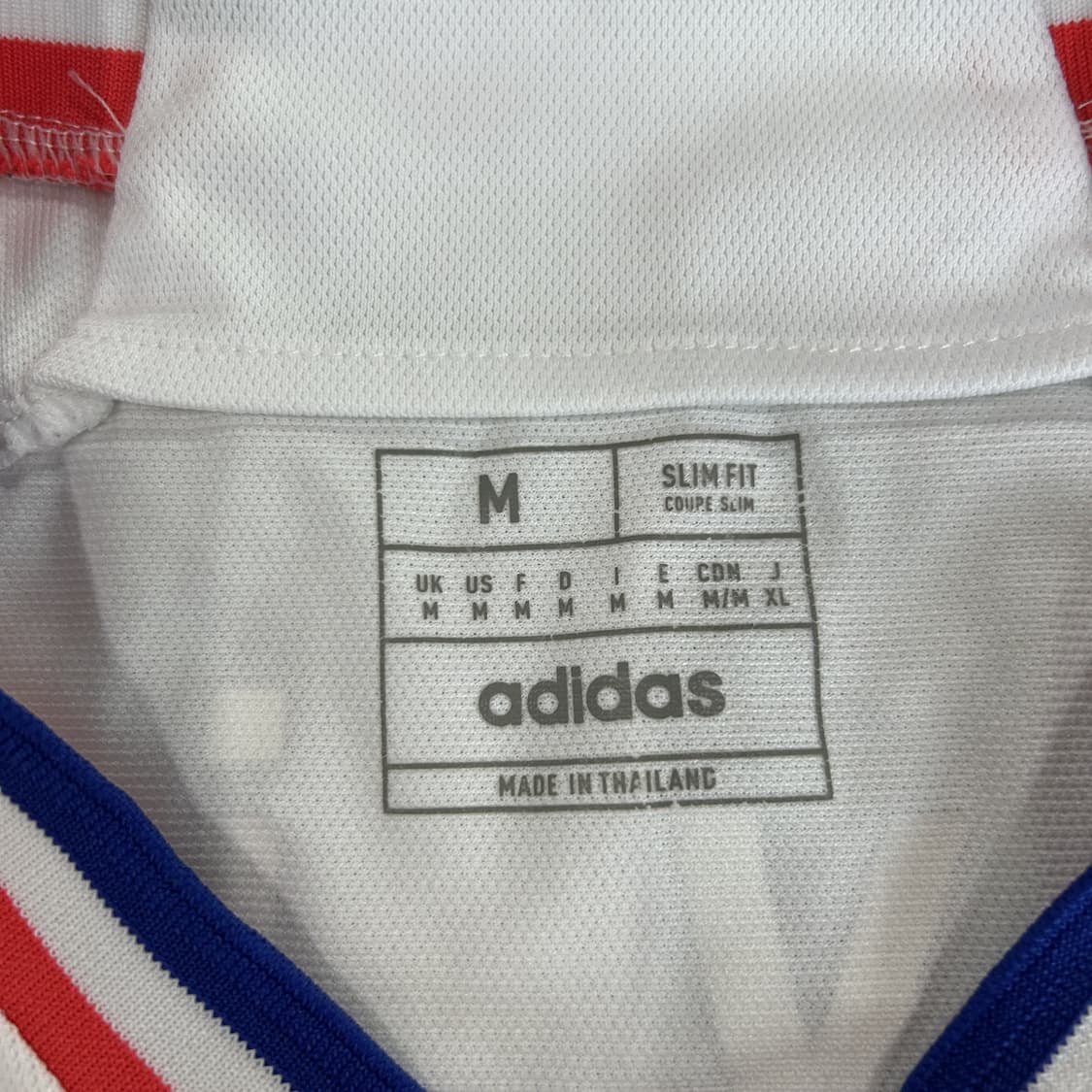아디다스 올림피크 리옹 홈 유니폼 화이트 m 상품이미지2
