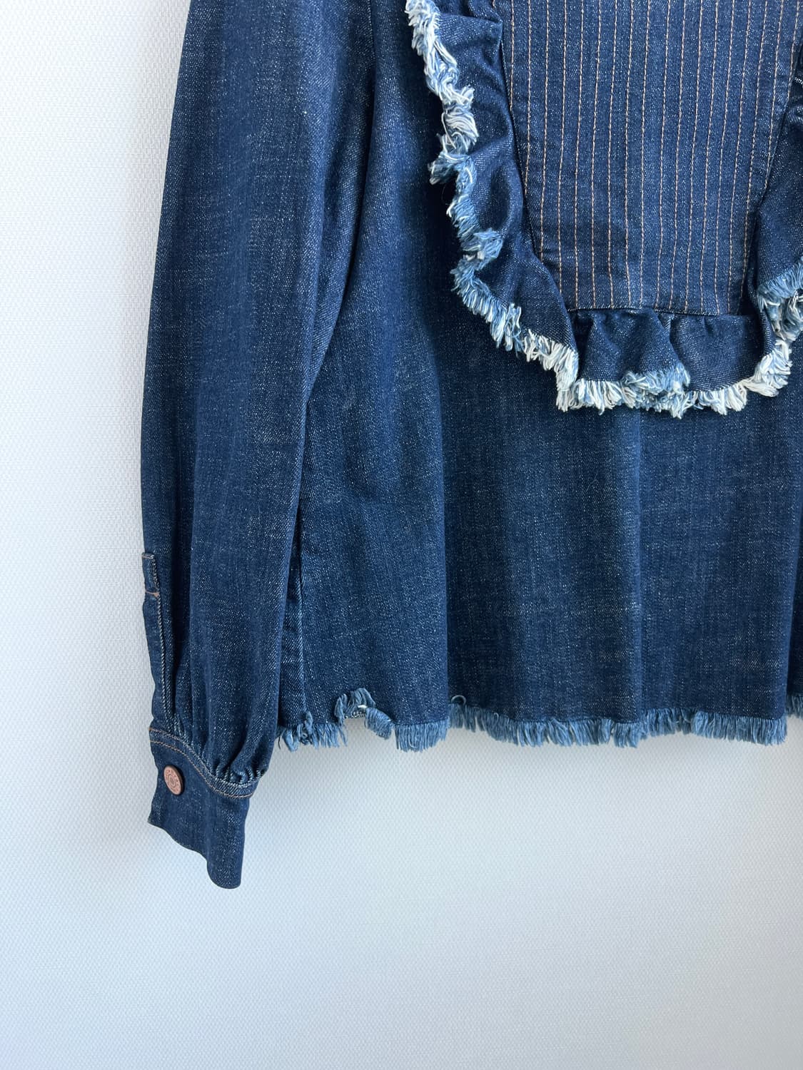 씨 바이 끌로에 데님 블라우스 상품이미지3